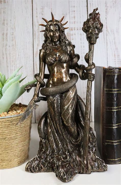 Witch goddess figurine